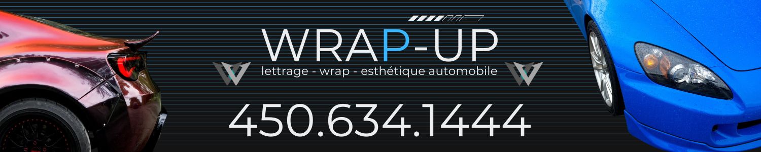 Wrap-Up - Lettrage - Wrap automobile Duvernay